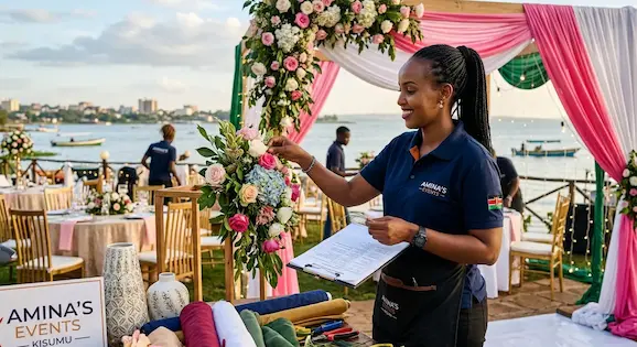 Amina Hassan - Event Decorator in Kisumu