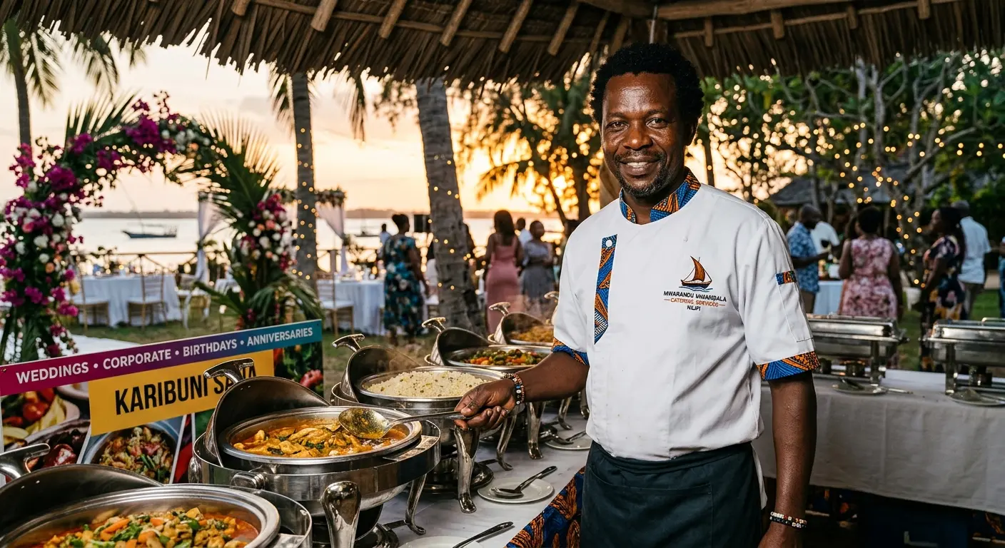 Mwarandu Mwangala - Event Chef