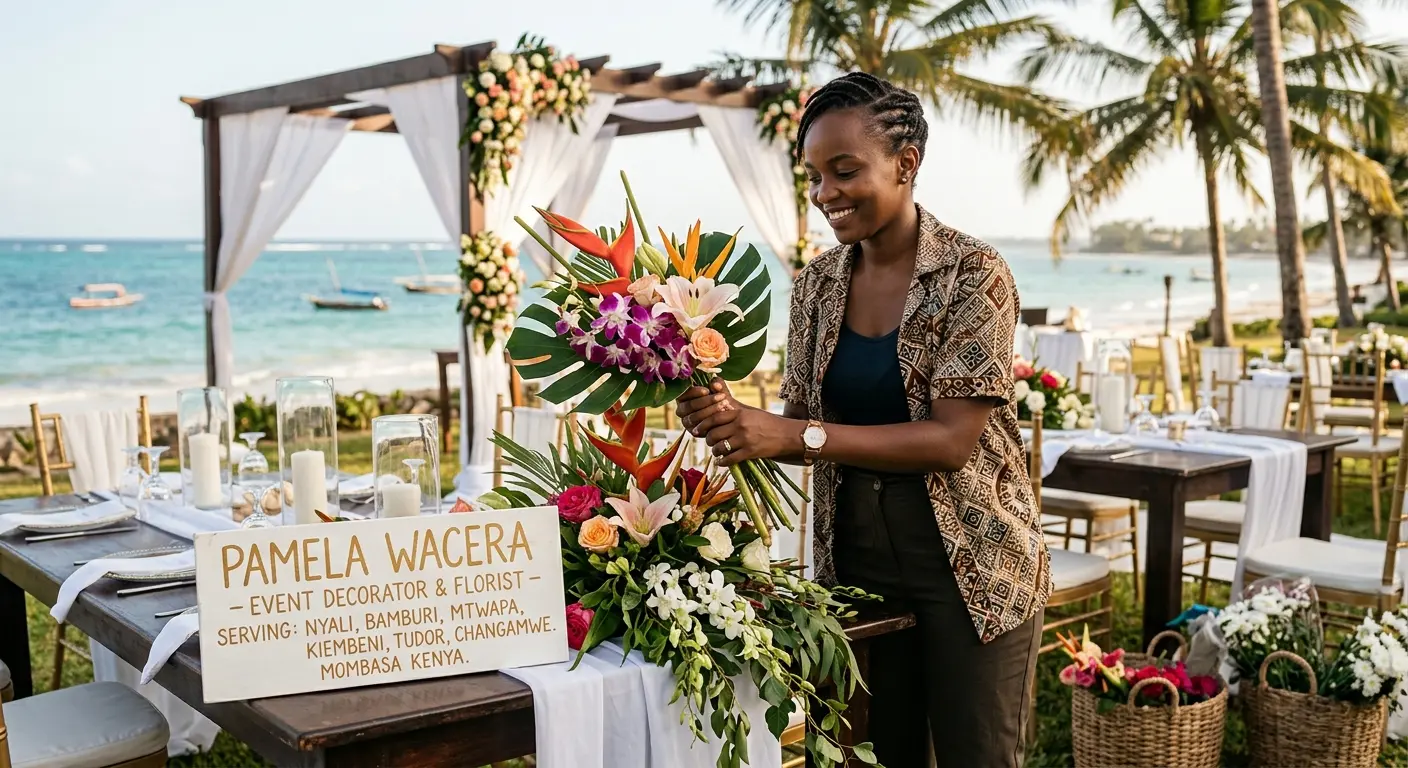 Pamela Wacera - Decorator & Florist