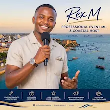 Rex M - Professional Event MC, Coastal Host & Wedding MC in Mombasa, Diani & Kilifi