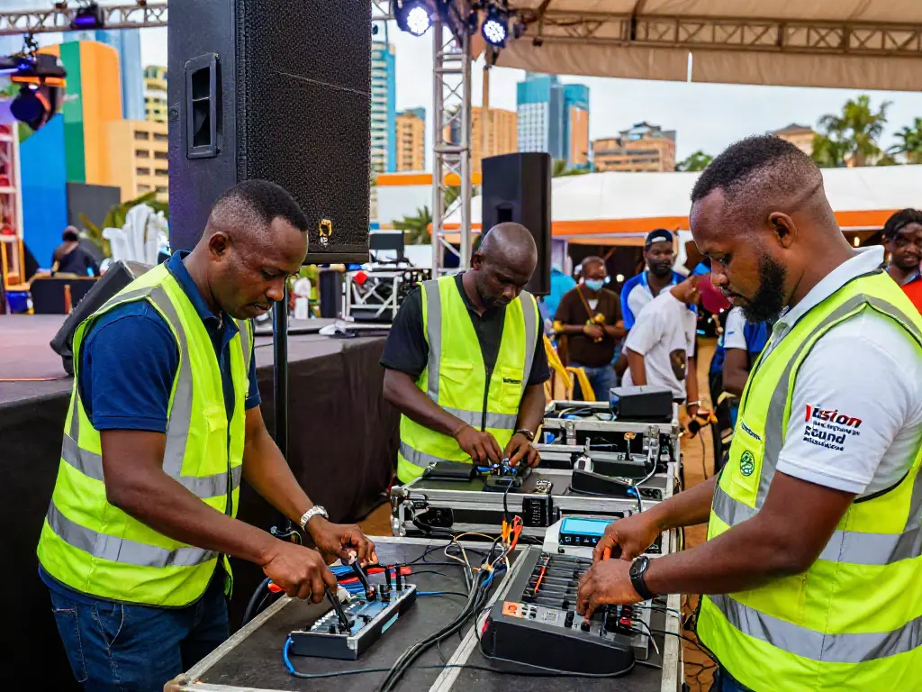 Vision Event Sound Services - Professional Sound System & PA Hire in Nairobi